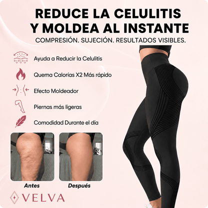 Leggings VELVA – Reafirma tu silueta y alisa tu piel sin esfuerzo