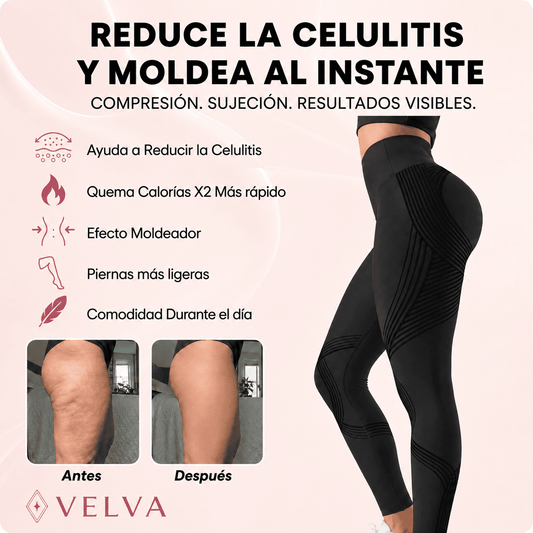 Leggings VELVA – Reafirma tu silueta y alisa tu piel sin esfuerzo