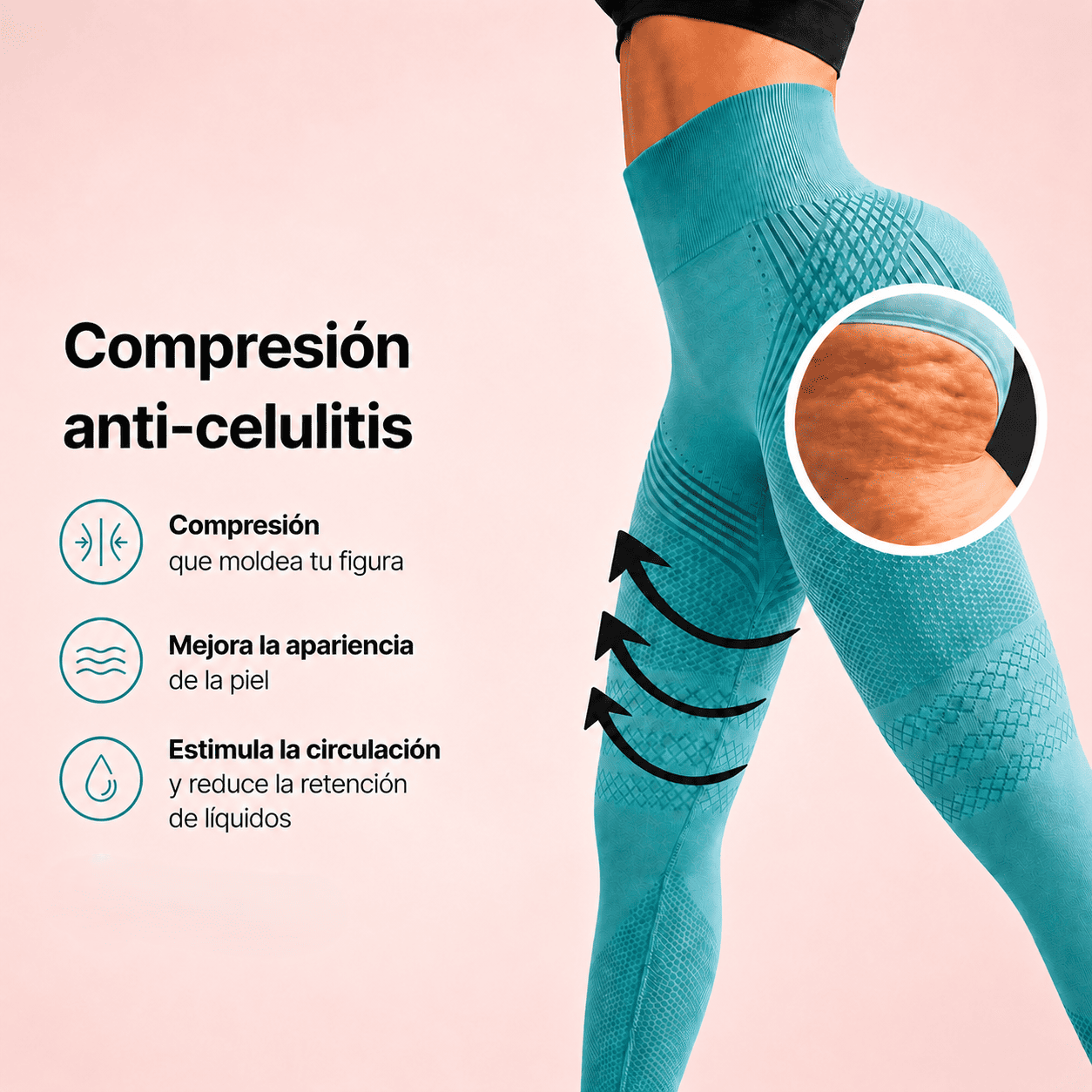 Leggings VELVA – Reafirma tu silueta y alisa tu piel sin esfuerzo